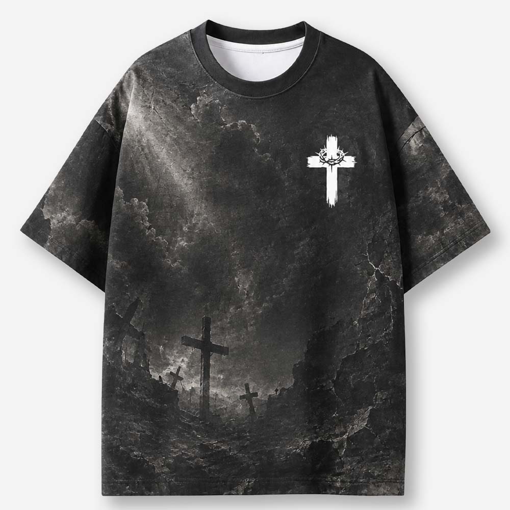 Greater Love Eco Oversized Graphic Tees · GRS Certified