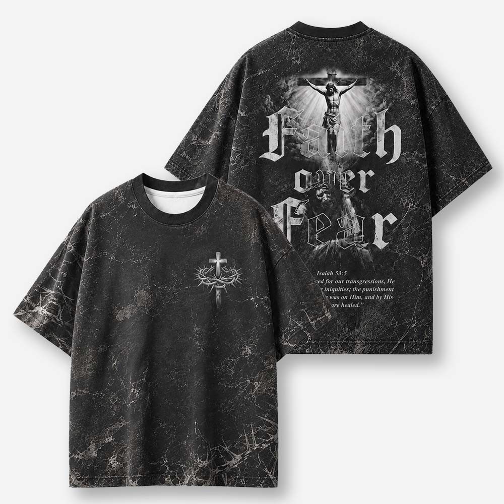 Fearless Eco Oversized Graphic Tees · GRS Certified