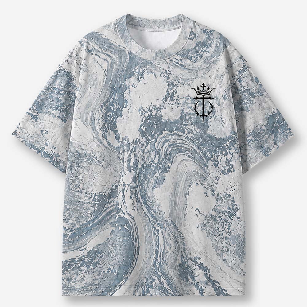 Fearless Eye Wing Eco Oversized Graphic Tees · GRS Certified