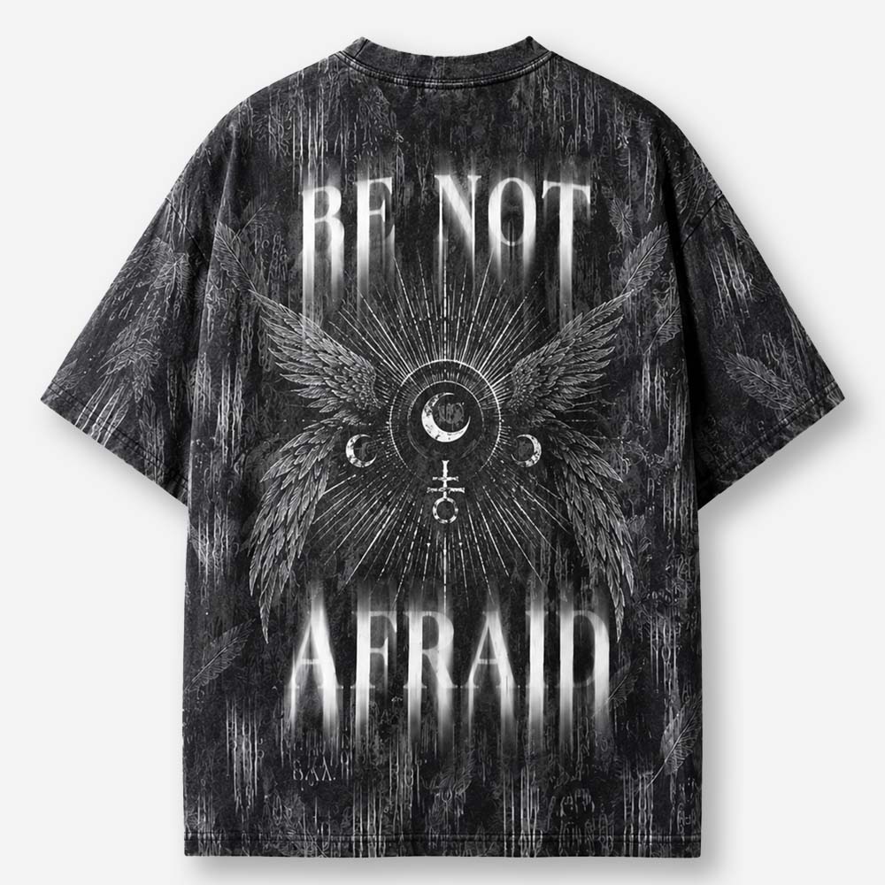 Fearless Eye Wing Eco Oversized Graphic Tees · GRS Certified