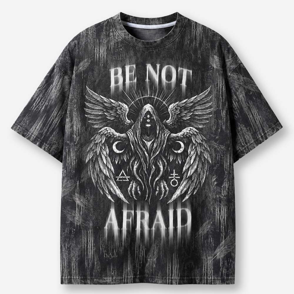 Fearless Eye Wing Eco Oversized Graphic Tees · GRS Certified