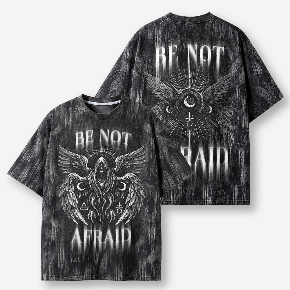 Fearless Eye Wing Eco Oversized Graphic Tees · GRS Certified