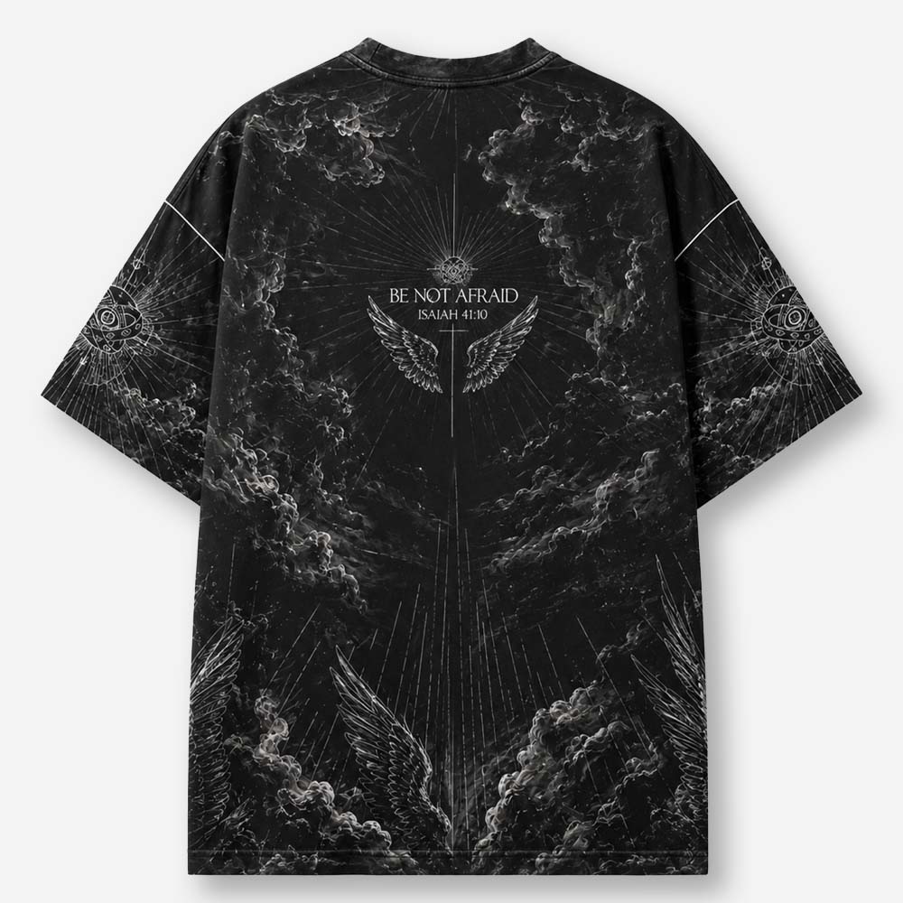 Fearless Eye Wing Eco Oversized Graphic Tees · GRS Certified