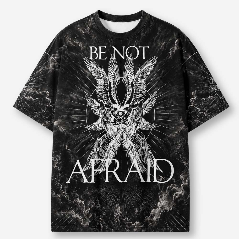 Fearless Eye Wing Eco Oversized Graphic Tees · GRS Certified