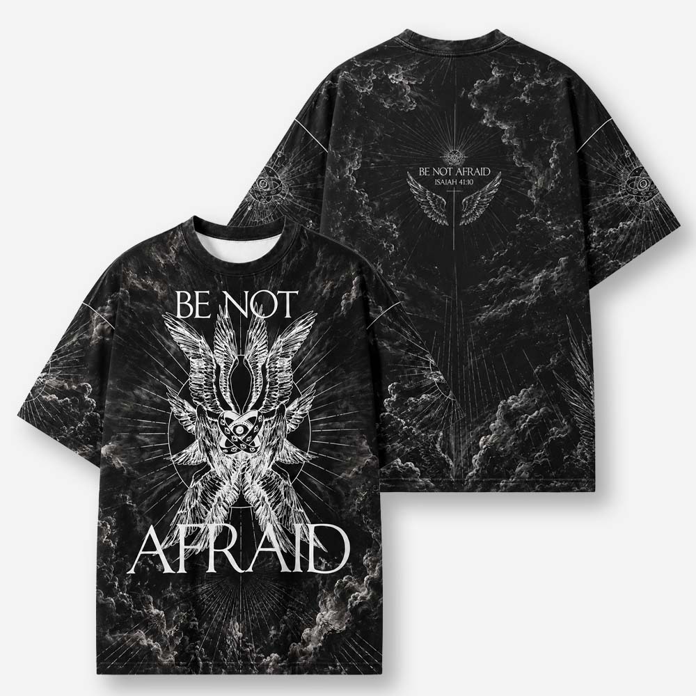Fearless Eye Wing Eco Oversized Graphic Tees · GRS Certified