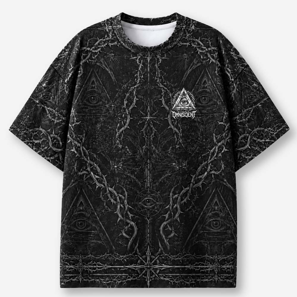 Fearless Eye Wing All-Over Print T-Shirt