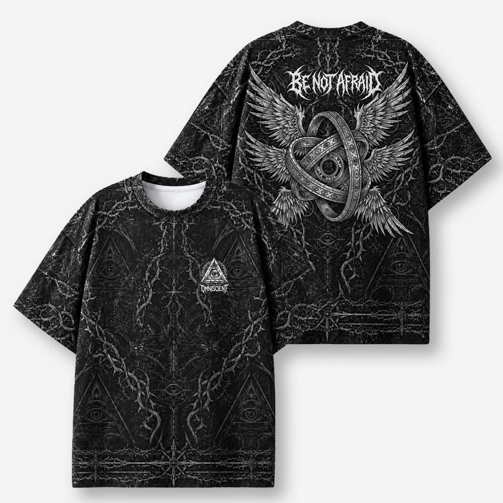 Fearless Eye Wing All-Over Print T-Shirt
