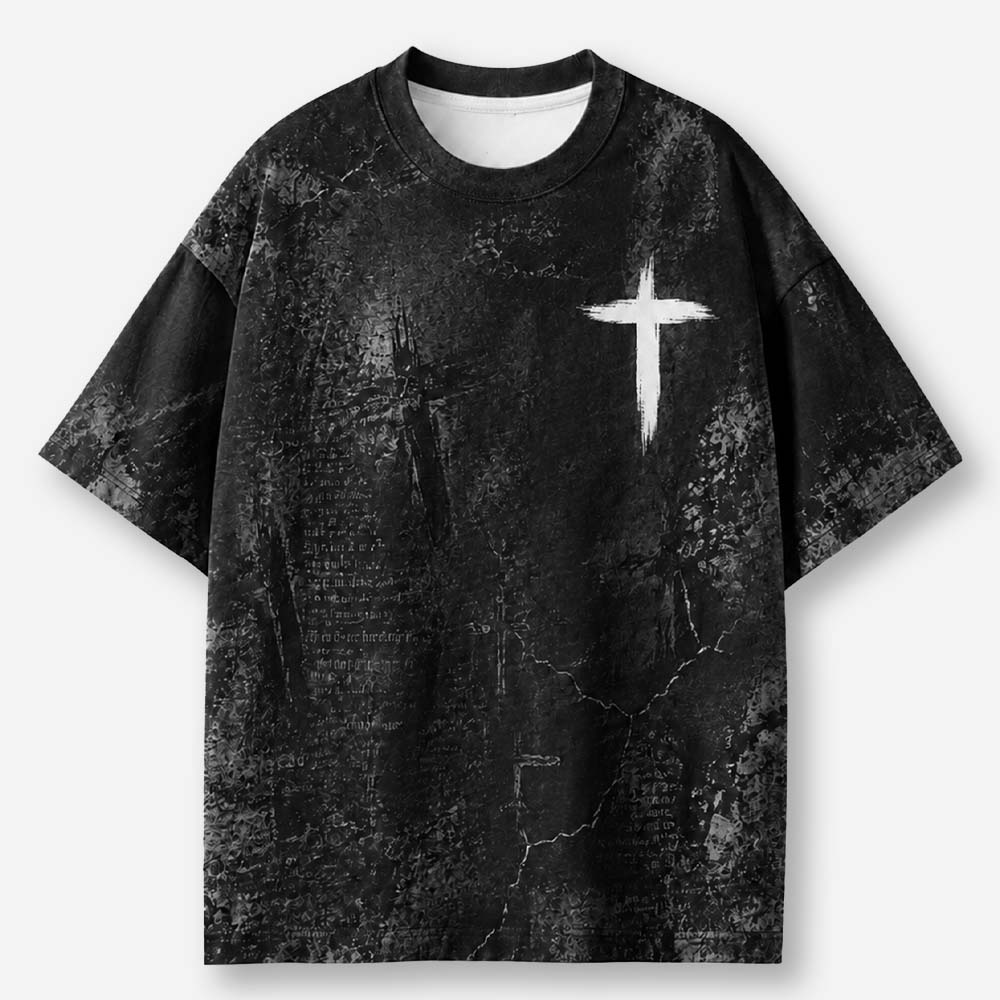 Forged Iron Eco Oversized Graphic Tees · GRS Certified