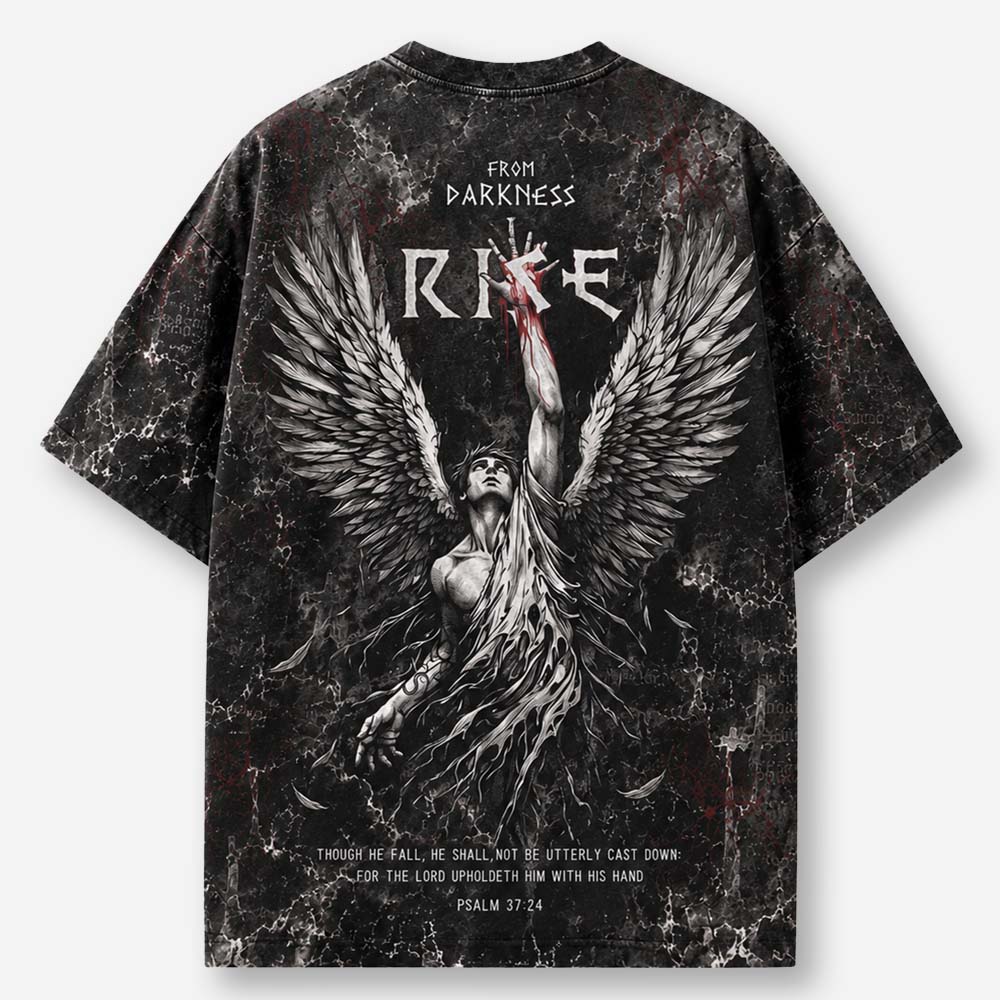 Rising Angel Eco Oversized Graphic Tees · GRS Certified