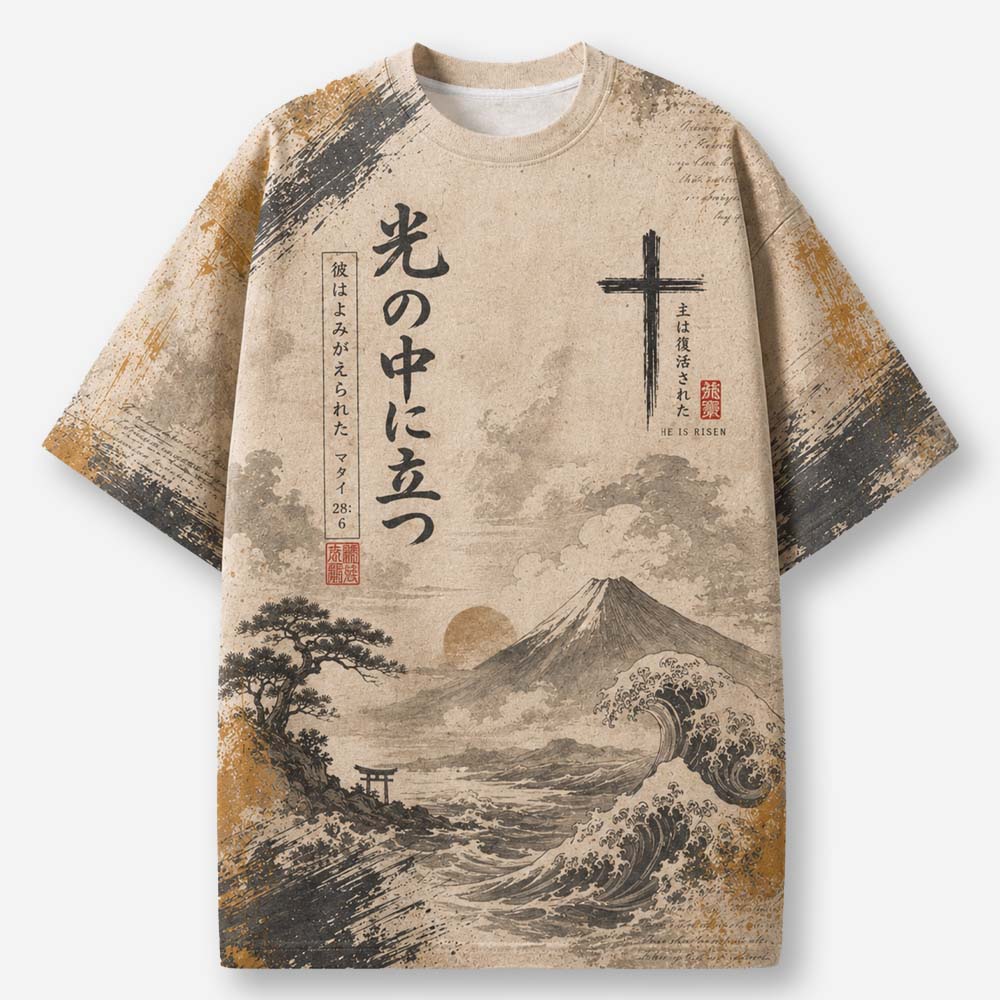 Open Tomb Eco Oversized Graphic Tees · GRS Certified