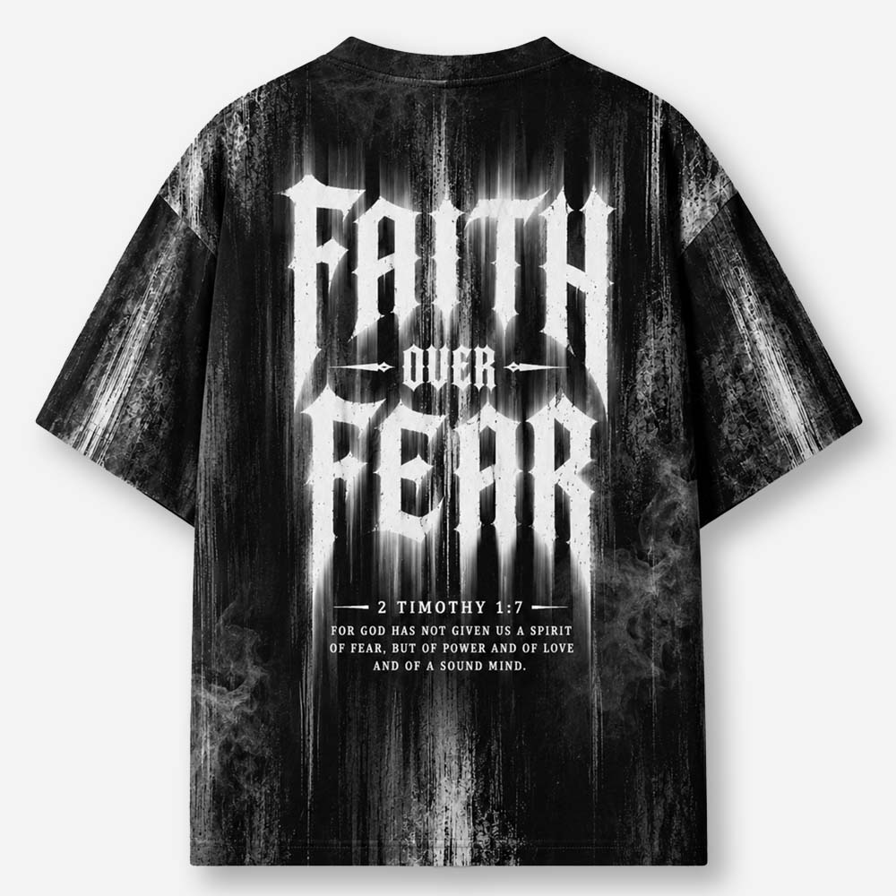 Fearless Eco Oversized Graphic Tees · GRS Certified