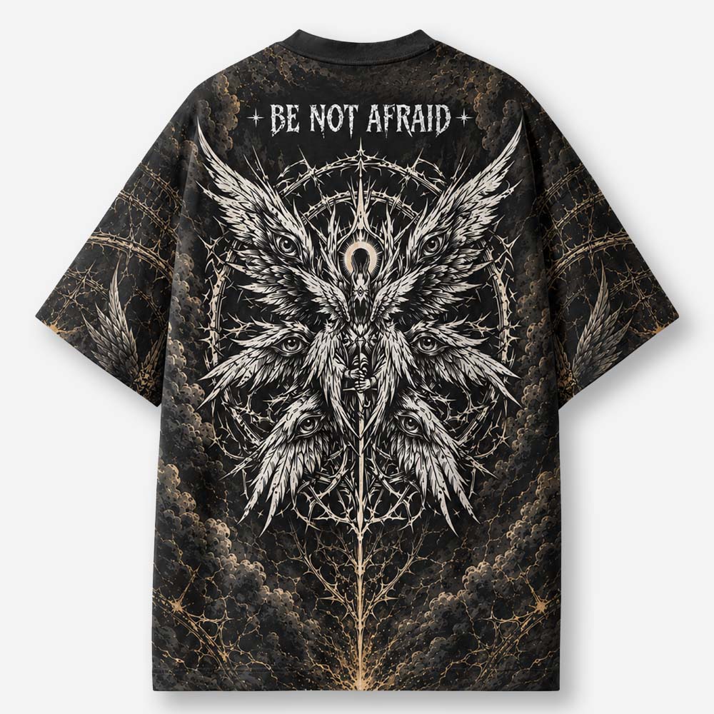 Fearless Eye Wing Eco Oversized Graphic Tees · GRS Certified