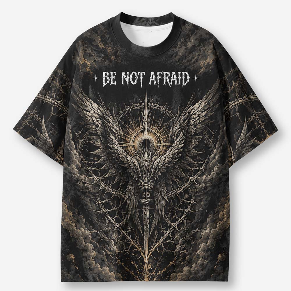 Fearless Eye Wing Eco Oversized Graphic Tees · GRS Certified