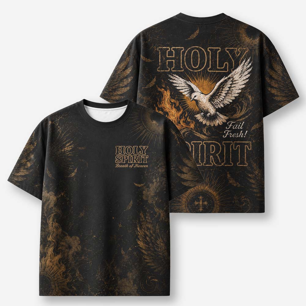 Dove Flame Eco Oversized Graphic Tees · GRS Certified