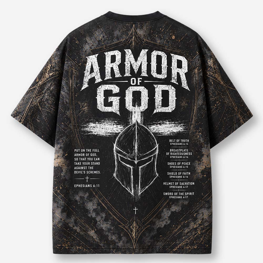 Shield Helmet Eco Oversized Graphic Tees · GRS Certified