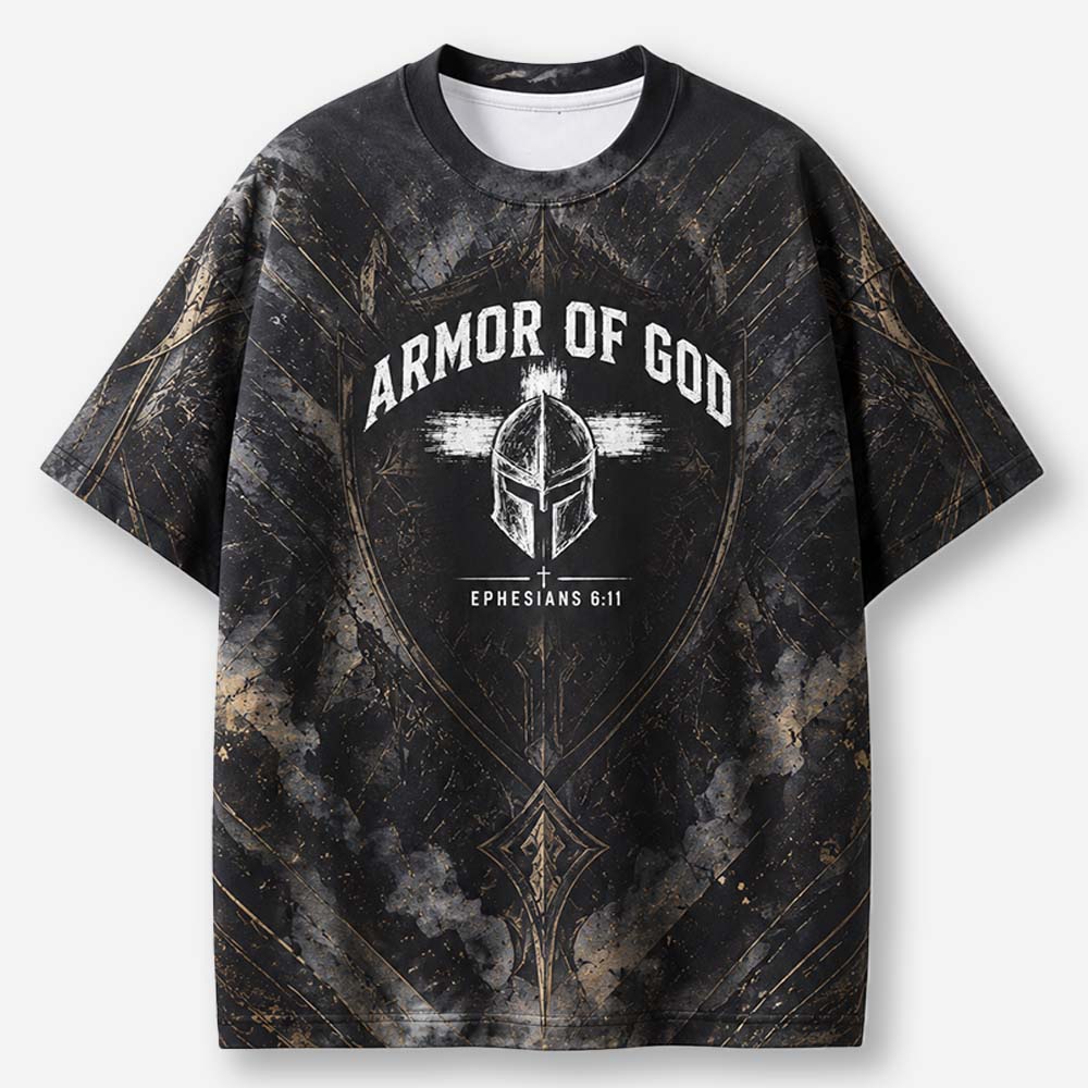 Shield Helmet Eco Oversized Graphic Tees · GRS Certified