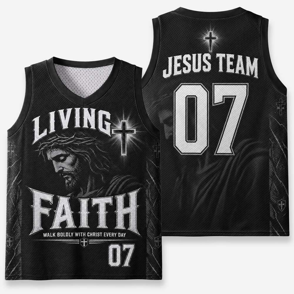 Live Boldly Graphic Mesh Jersey Tank Top