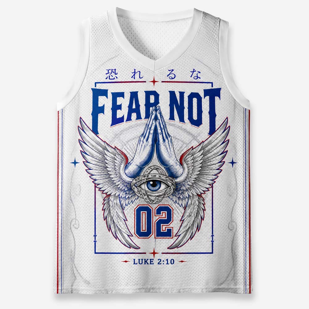 Fearless Eye Wing Graphic Mesh Jersey Tank Top