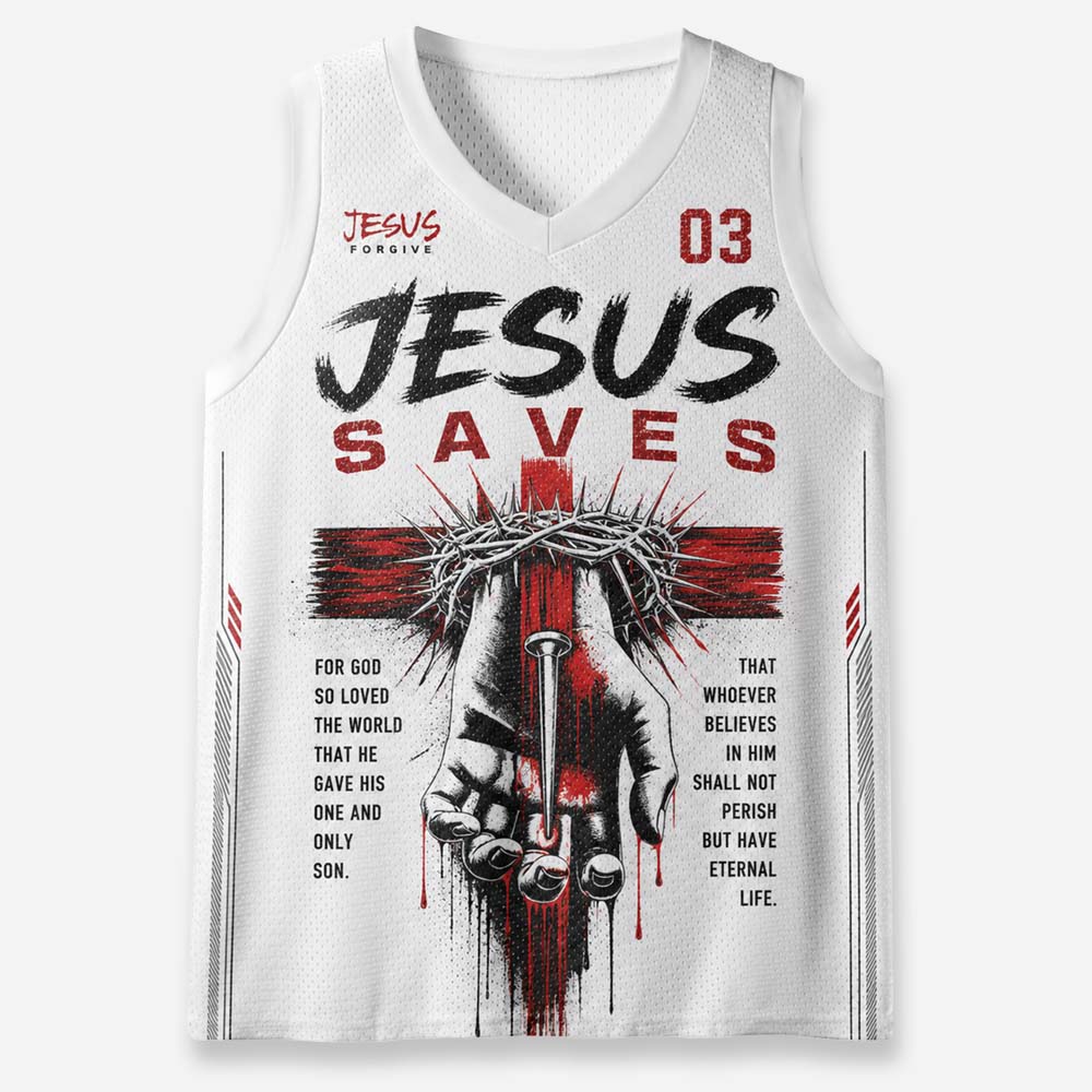 Forgiveness Graphic Mesh Jersey Tank Top