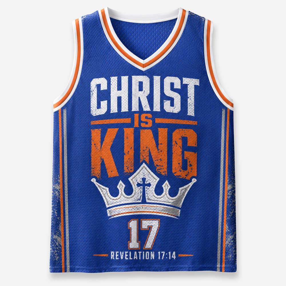 Crown Statement Graphic Mesh Jersey Tank Top