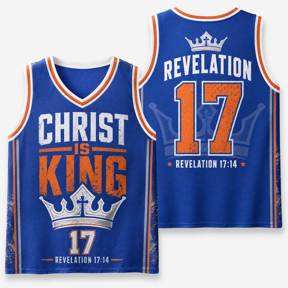 Crown Statement Graphic Mesh Jersey Tank Top