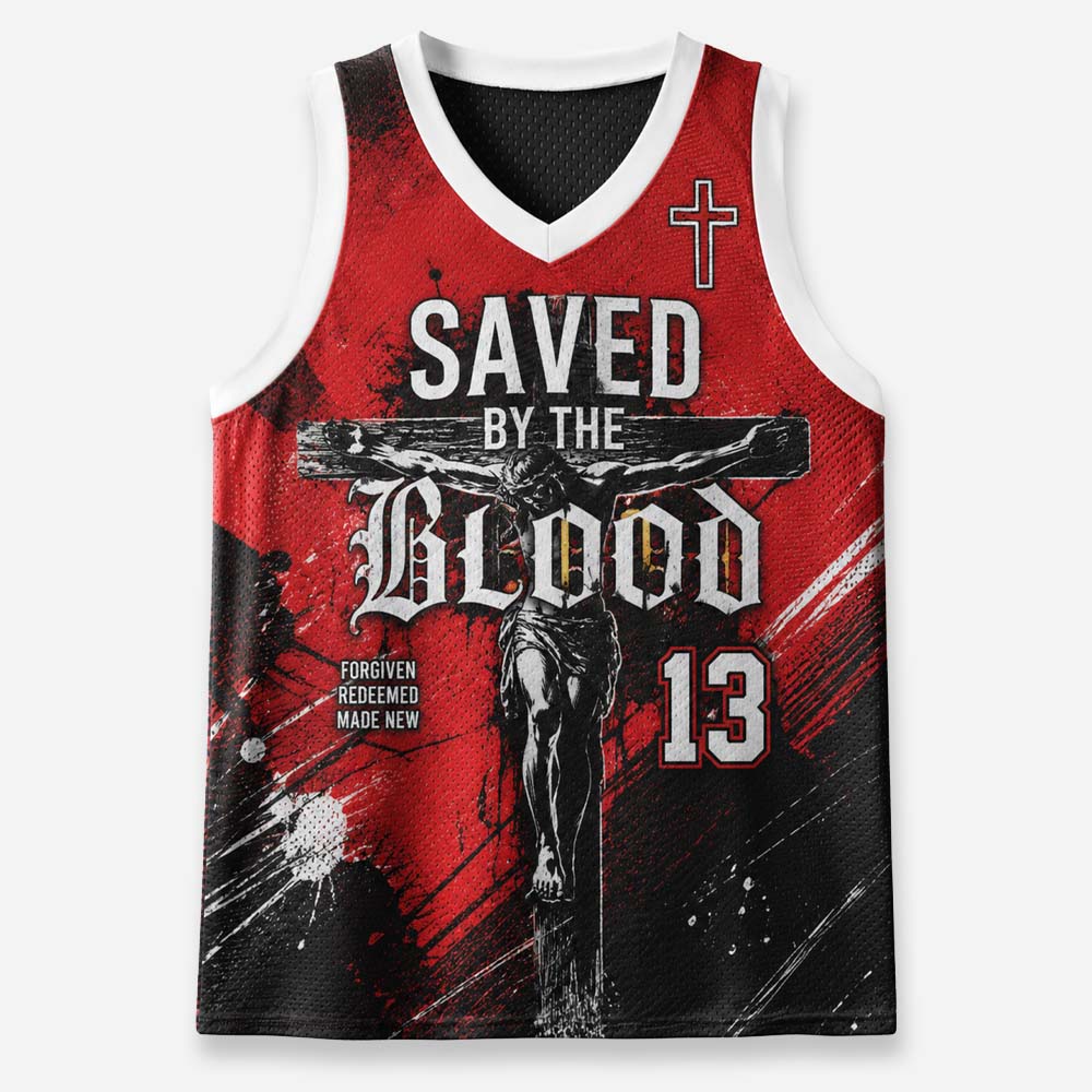 Forgiveness Graphic Mesh Jersey Tank Top