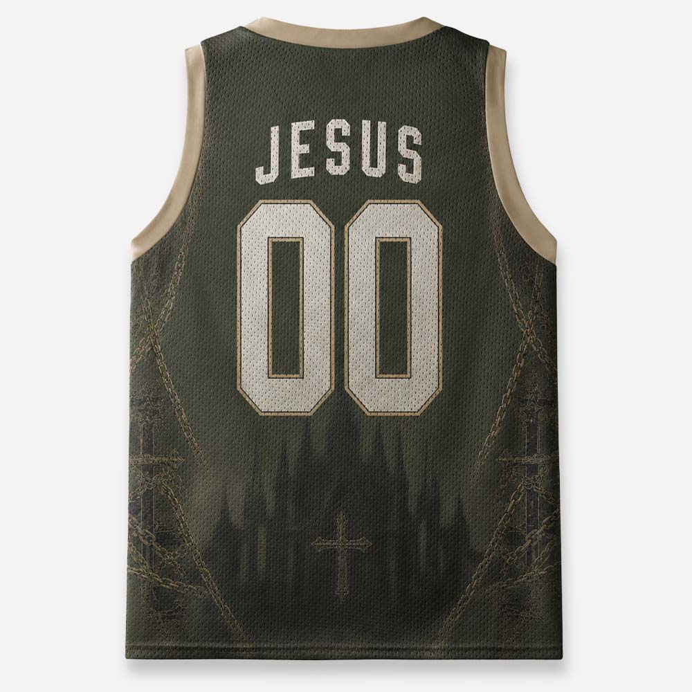 Unbreakable Graphic Mesh Jersey Tank Top