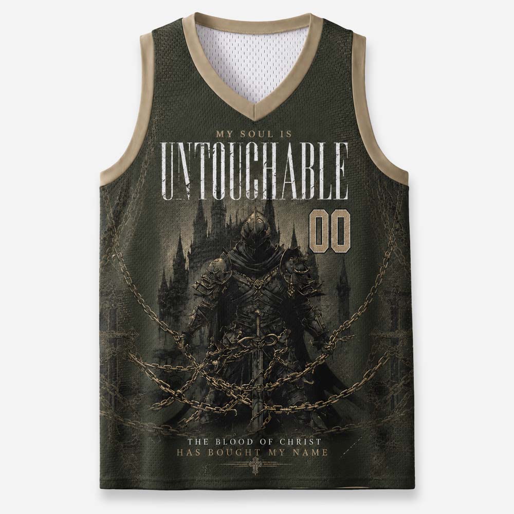 Unbreakable Graphic Mesh Jersey Tank Top