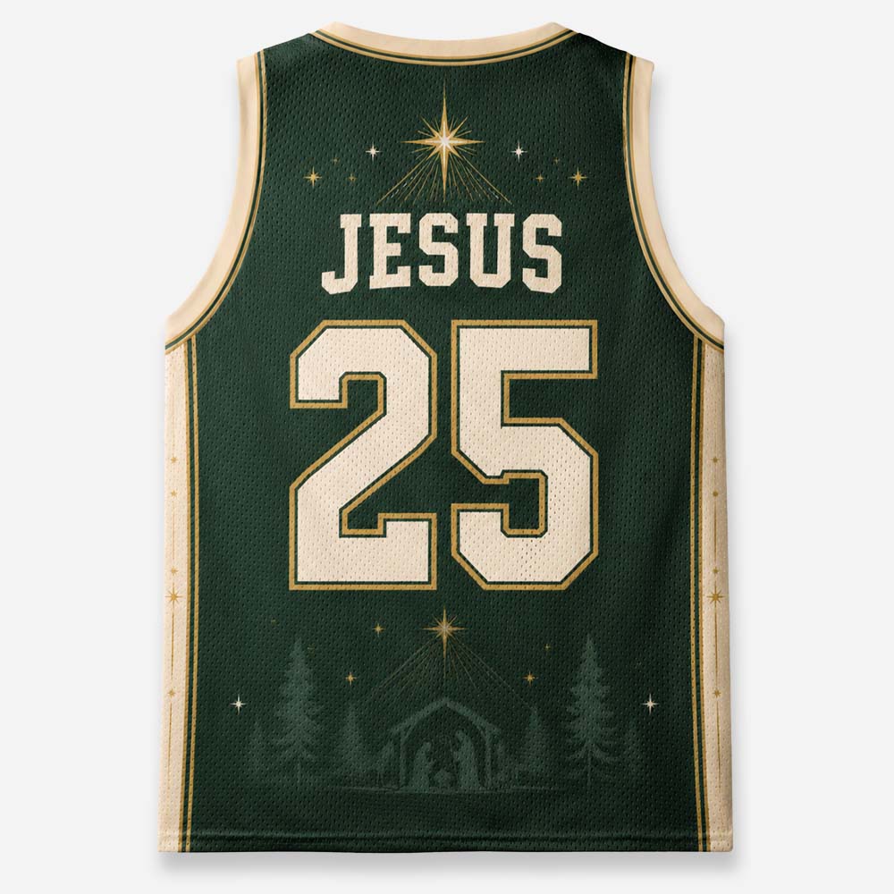 Christmas Star Graphic Mesh Jersey Tank Top