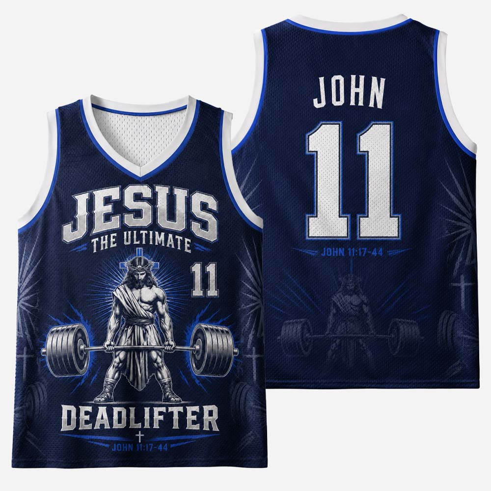 Ultimate Deadlifter Graphic Mesh Jersey Tank Top