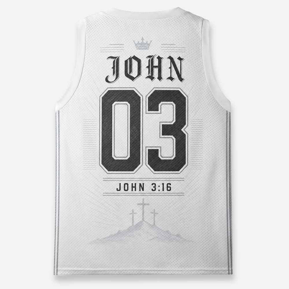 The Good News Graphic Mesh Jersey Tank Top