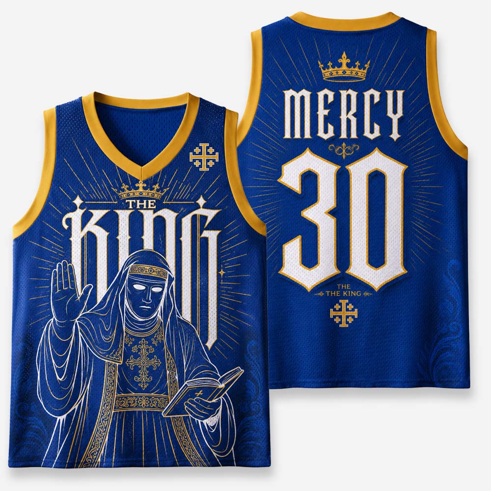 The King Graphic Mesh Jersey Tank Top