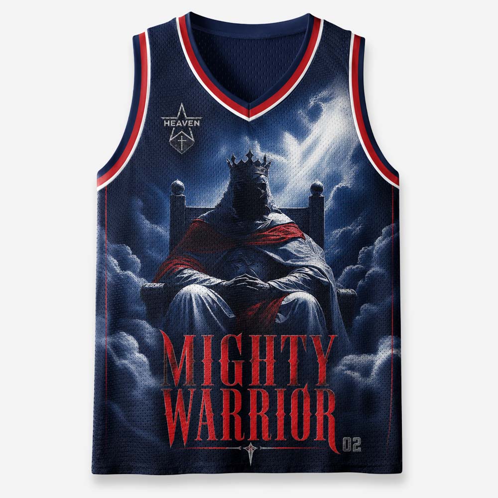 Warrior Graphic Mesh Jersey Tank Top
