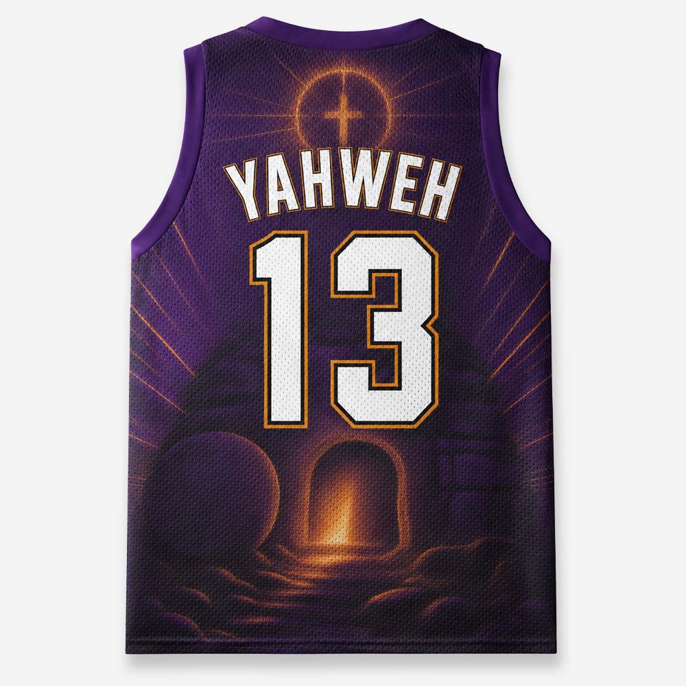 Resurrection Graphic Mesh Jersey Tank Top