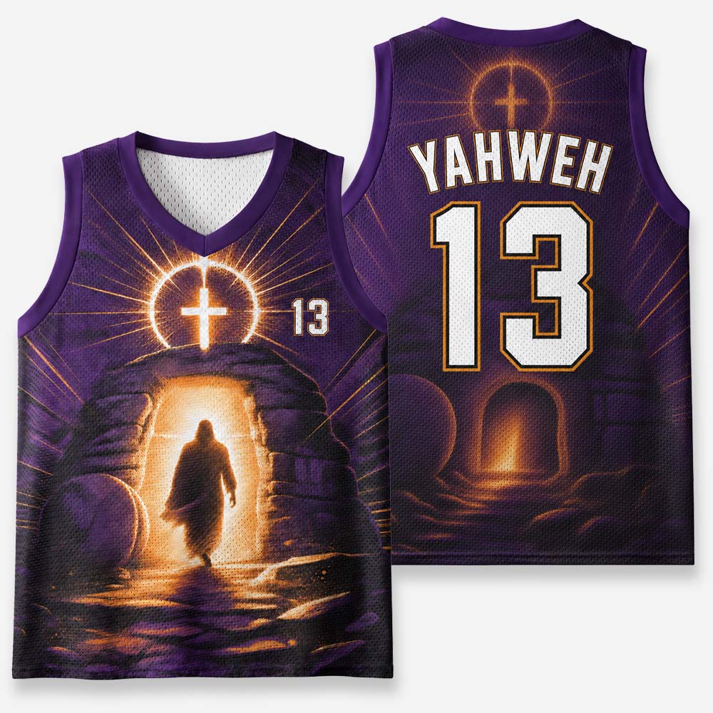 Resurrection Graphic Mesh Jersey Tank Top