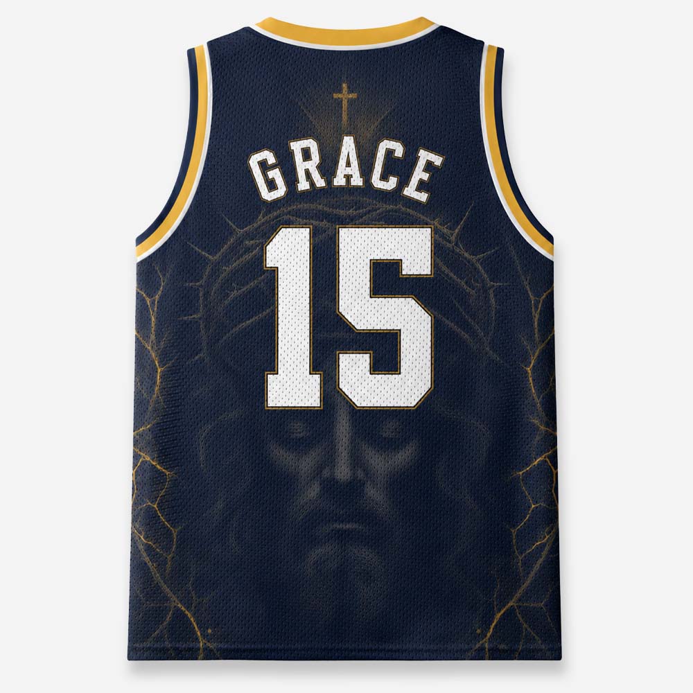 Thorn Crown Graphic Mesh Jersey Tank Top