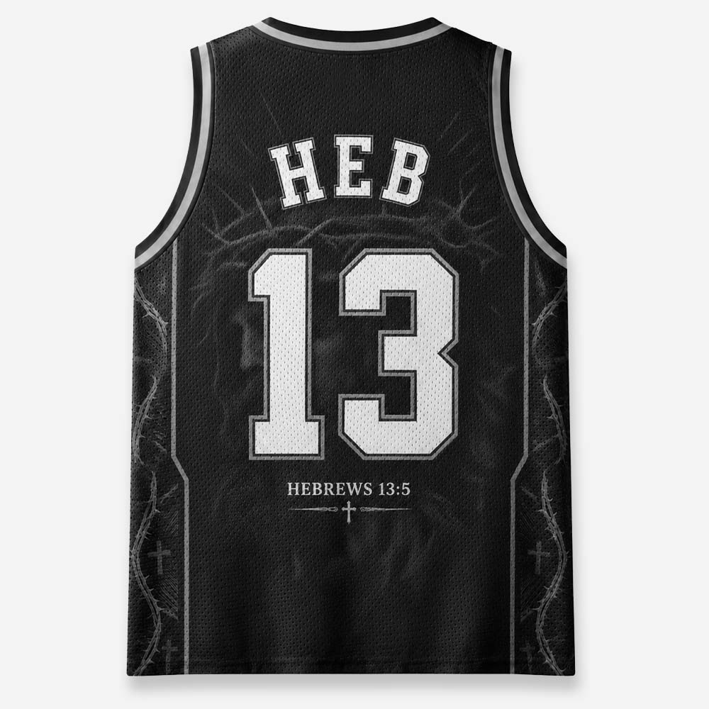 Never Leave You Graphic Mesh Jersey Tank Top