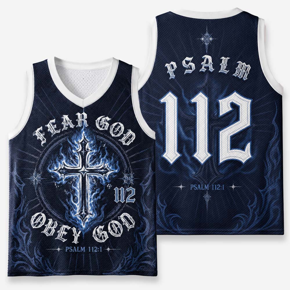 Blazing Aegis Faithbound Emblem Graphic Mesh Jersey Tank Top
