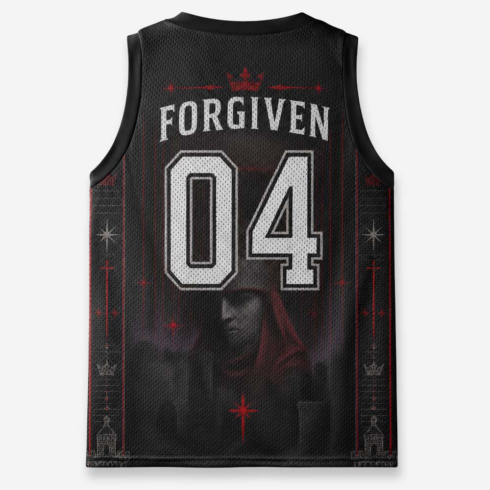 Masked King Graphic Mesh Jersey Tank Top