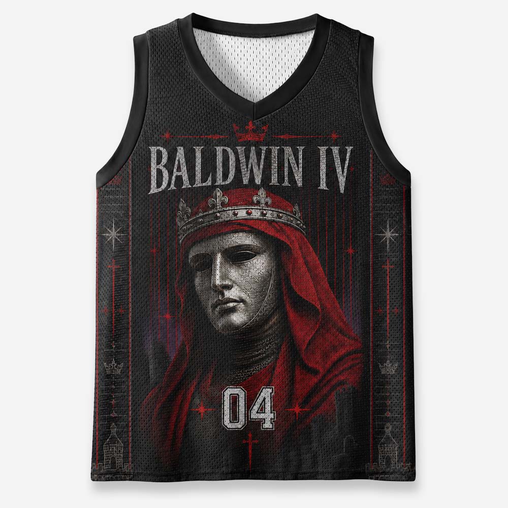 Masked King Graphic Mesh Jersey Tank Top