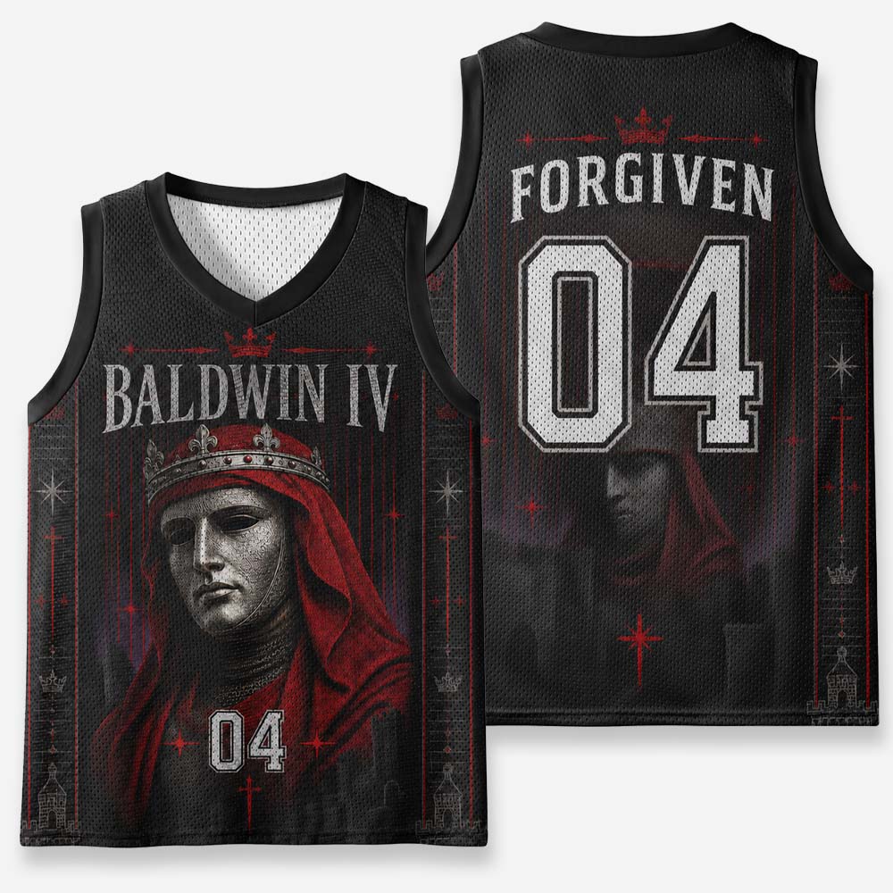 Masked King Graphic Mesh Jersey Tank Top