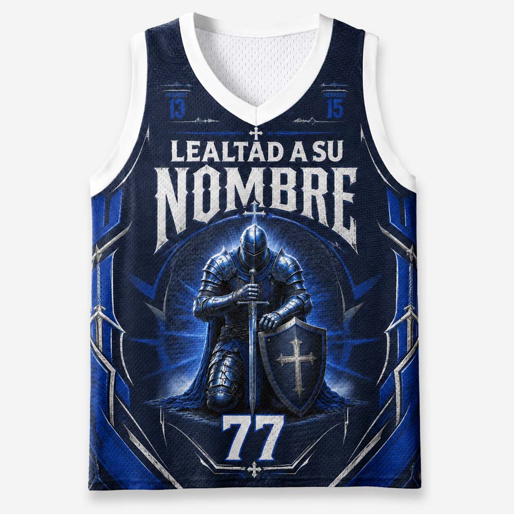 Loyalty Knight Graphic Mesh Jersey Tank Top