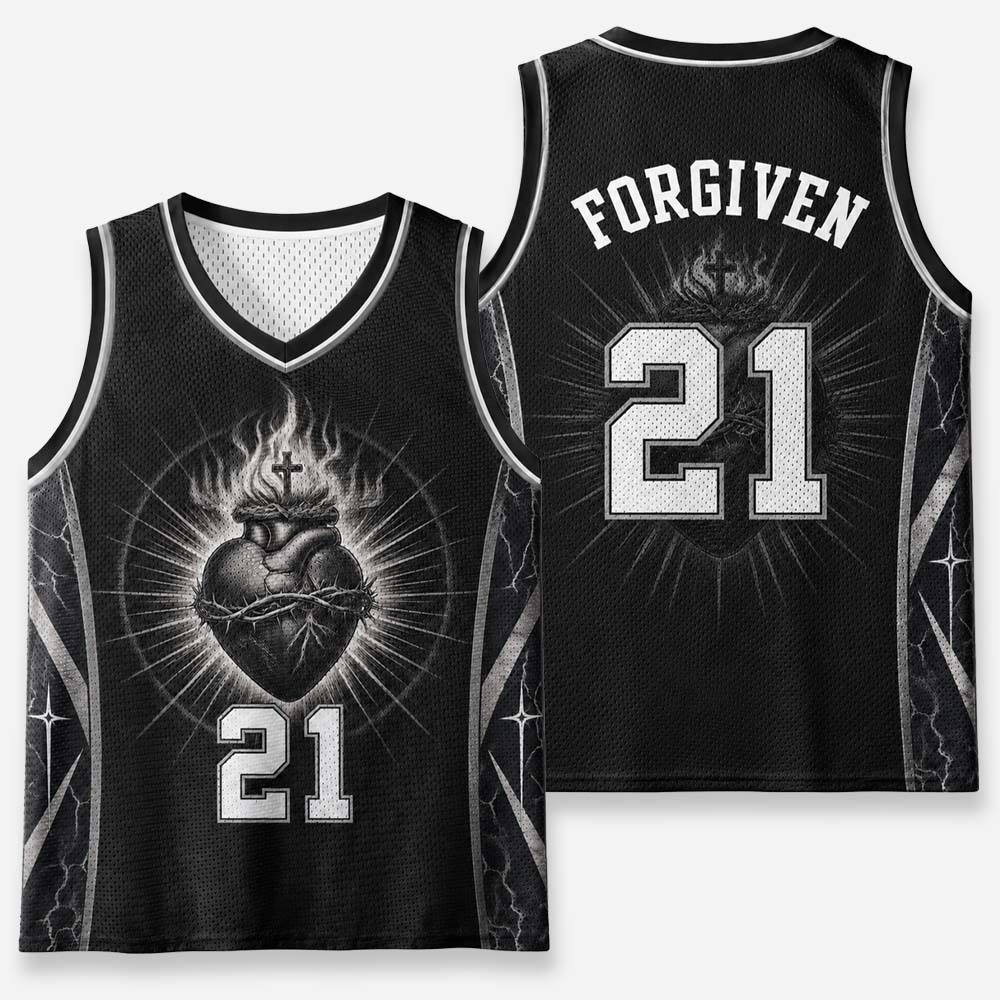 Flame Heart Graphic Mesh Jersey Tank Top