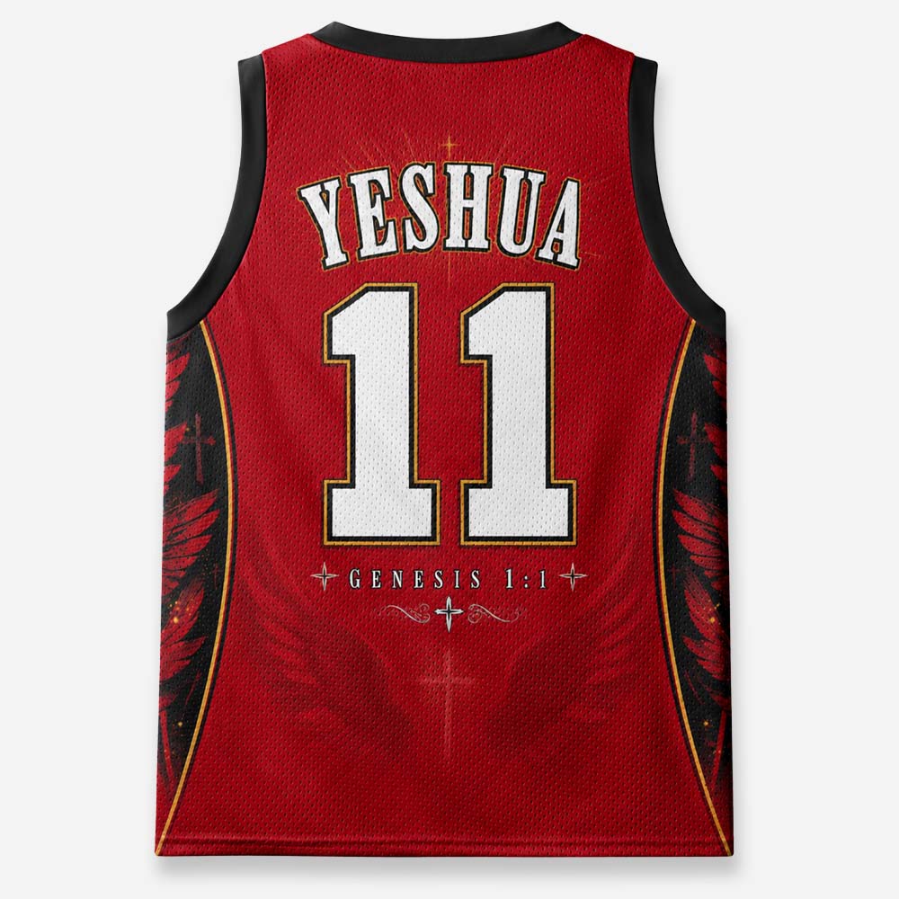 Angel Graphic Graphic Mesh Jersey Tank Top