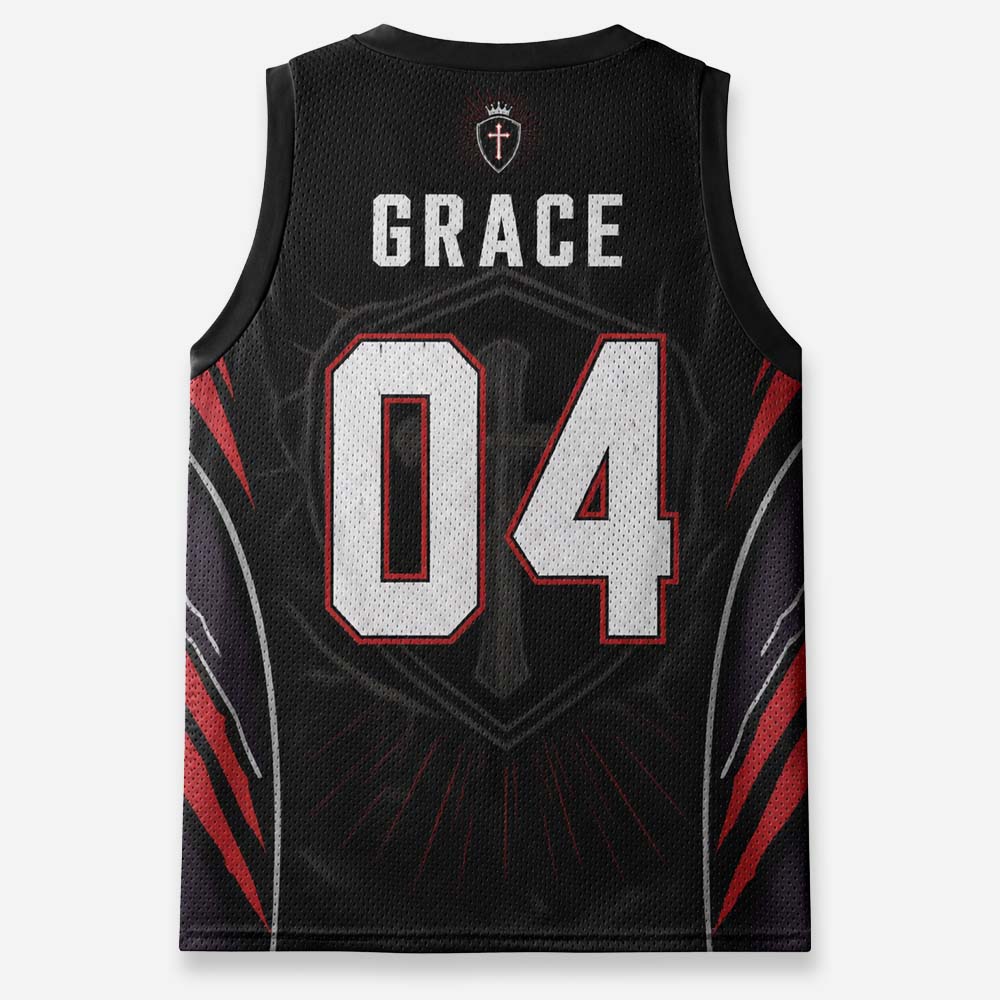Fearless Graphic Mesh Jersey Tank Top