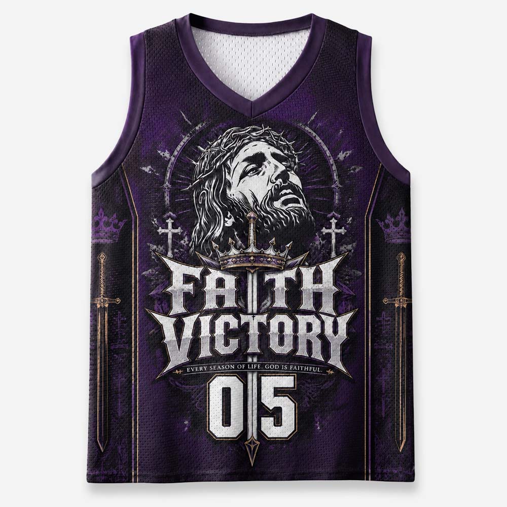 Conviction Victory Graphic Mesh Jersey Tank Top