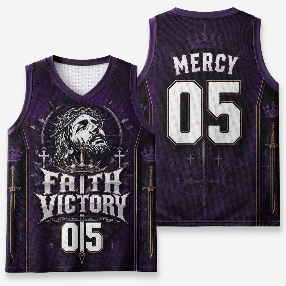 Conviction Victory Graphic Mesh Jersey Tank Top