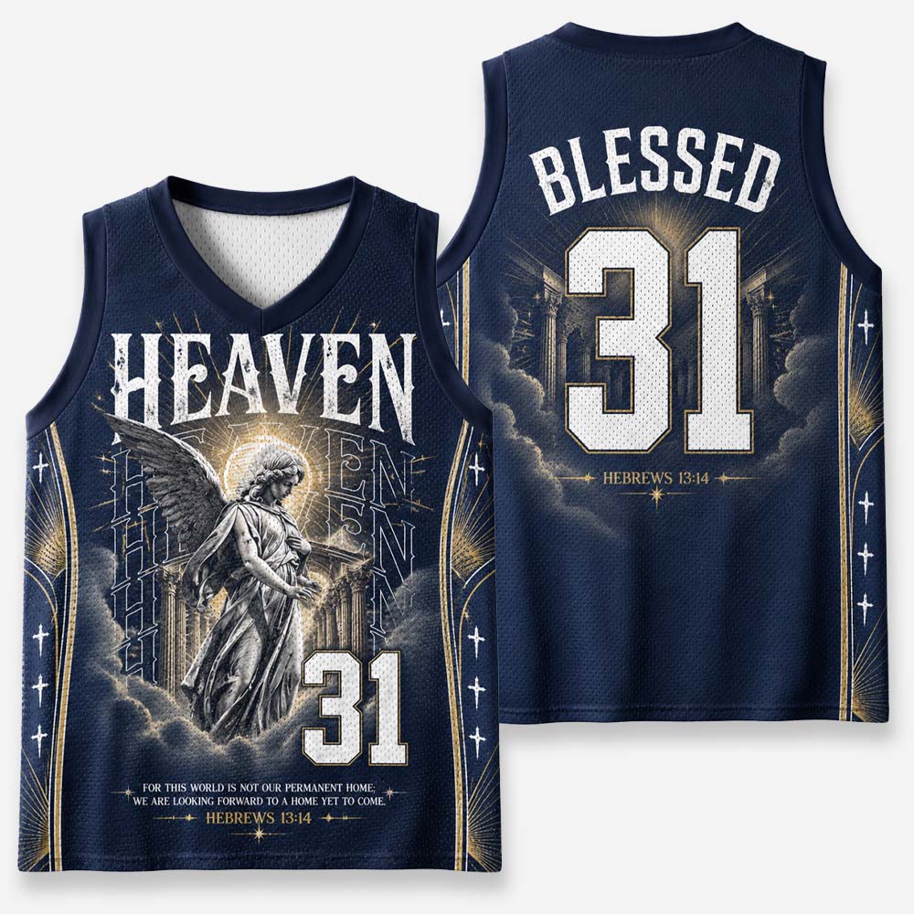 Heaven Graphic Mesh Jersey Tank Top