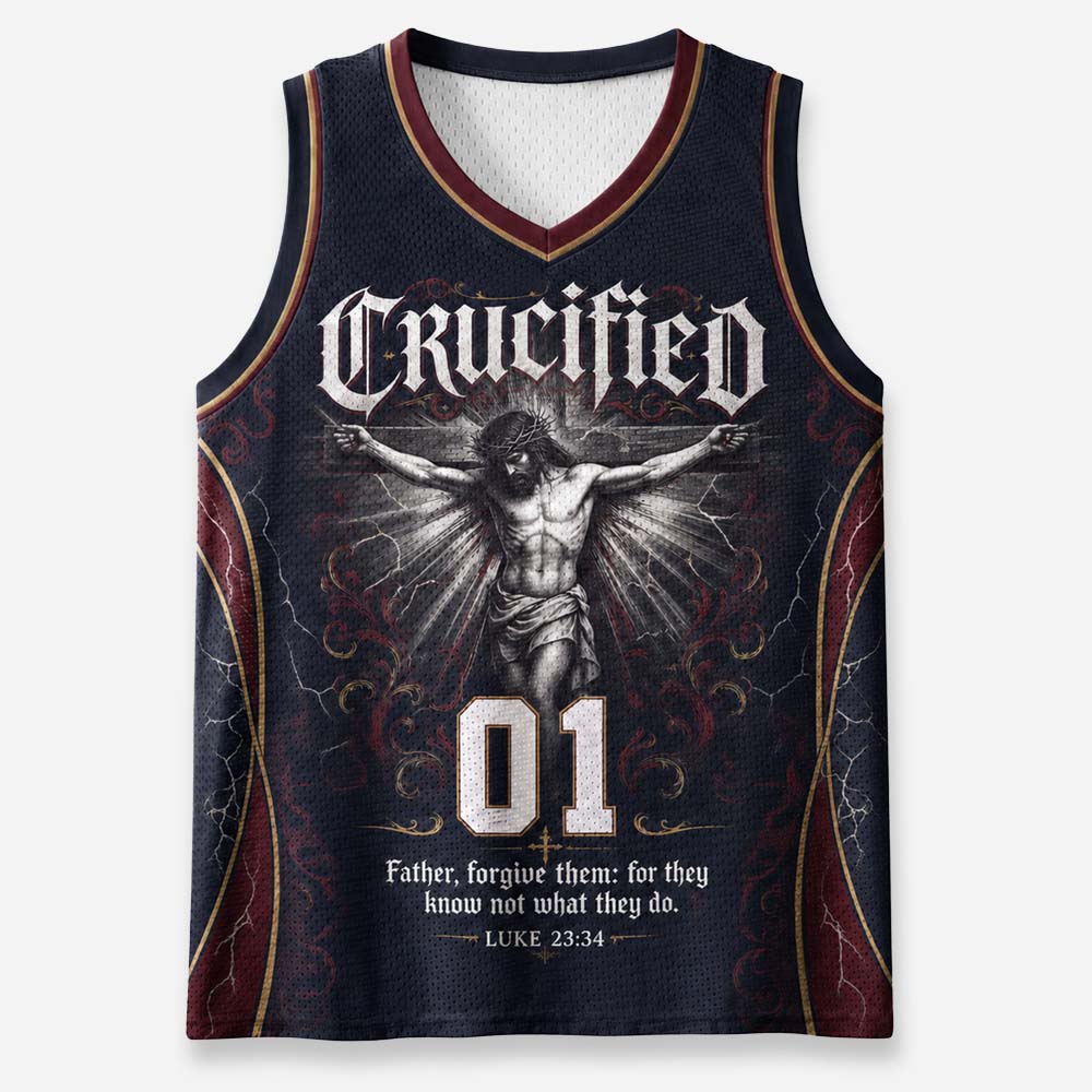 Forgiveness Graphic Mesh Jersey Tank Top
