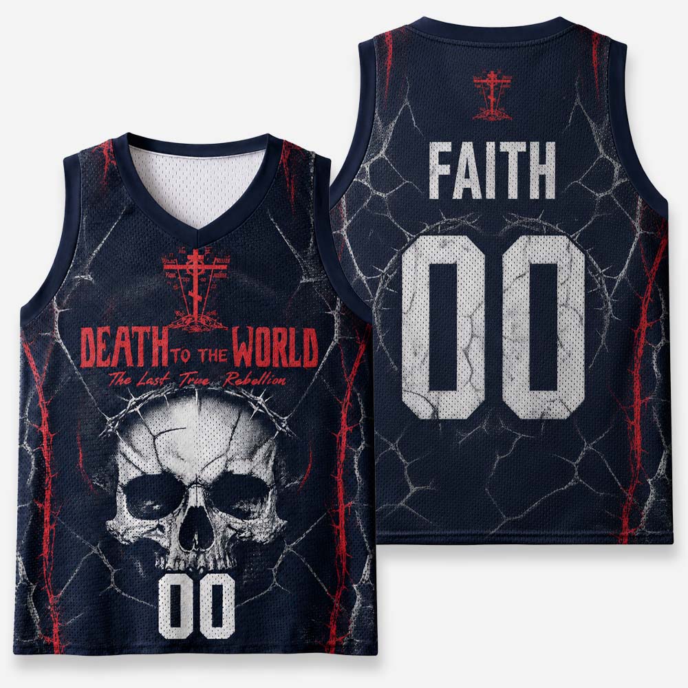 Death to The World Graphic Mesh Jersey Tank Top